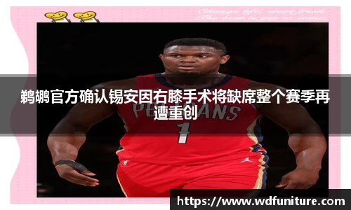 鹈鹕官方确认锡安因右膝手术将缺席整个赛季再遭重创